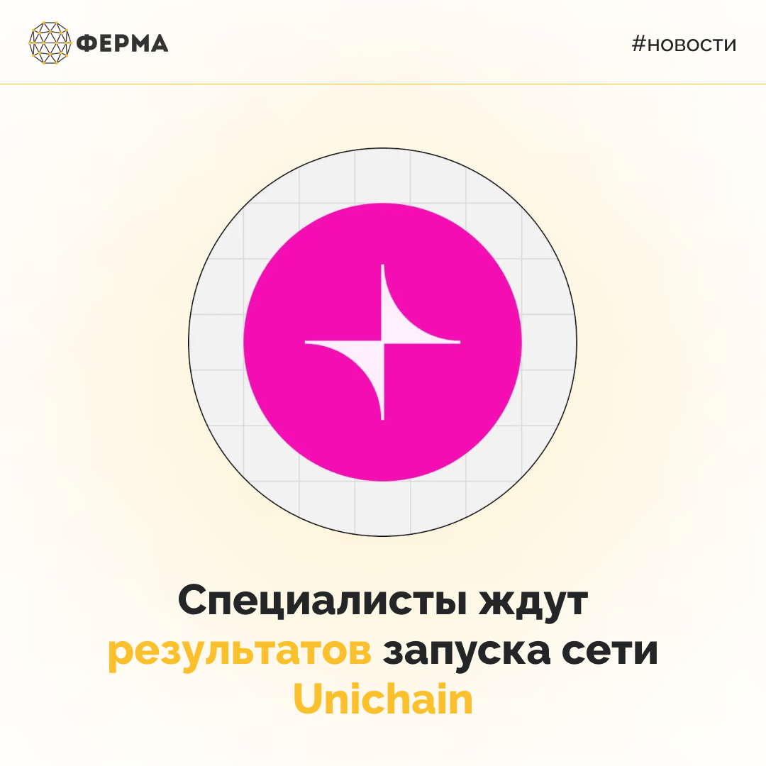 Специалисты жду результатов запуска сети Unichain